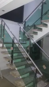 corrimão inox para escada