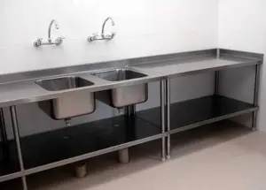 BANCADA EM INOX